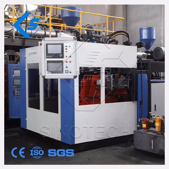 Automatische Extrusionsblasformmaschine zur Herstellung von Wasserflaschen/Behältern/Trommeln/Fass/Kanister/Spielzeug/Wassertank aus Kunststoff HDPE PP PETG ABS